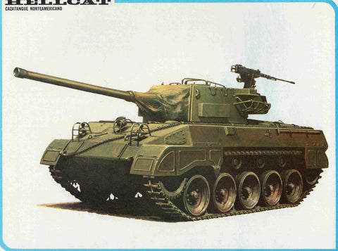 LAMINA 4180: HELLCAT Cazatanque Norteamericano