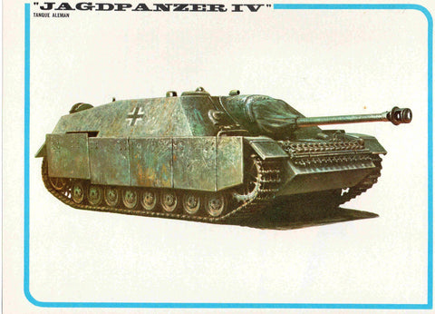LAMINA 4188: JAGDPANZER IV Tanque Aleman