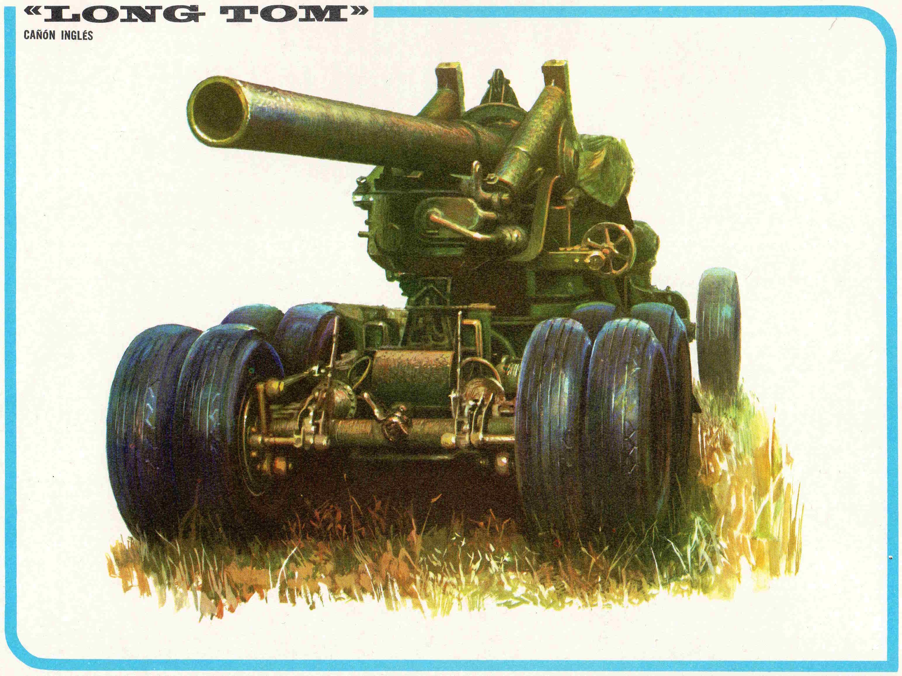 LAMINA 4201: LONG TOM Cañon Ingles
