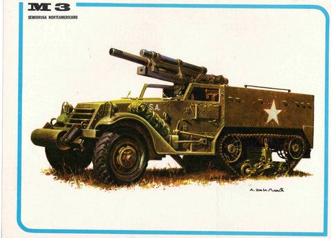 LAMINA 4202: M 3 Semioruga Norteamericano