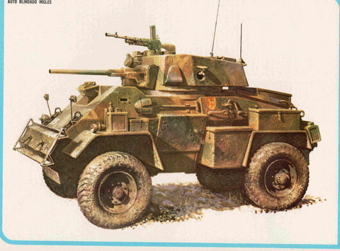 LAMINA 4208: HUMBER MK IV Auto blindado Ingles