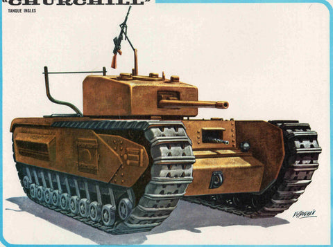 LAMINA 4224: CHURCHILL Tanque Ingles