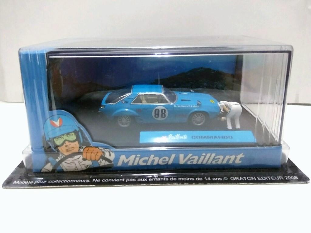 Coche/Diecast Car MICHEL VAILLANT: Modelo COMMANDO, Escala 1:43 (Graton Editeur 2008) 