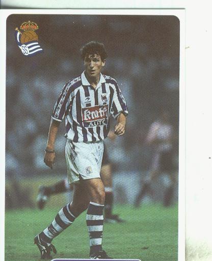 Cromos: Las fichas de la liga 95/96-Real Sociedad: Gracia