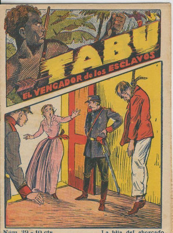 Tabu: el vengador de los esclavos numero 39: La hija del ahorcado