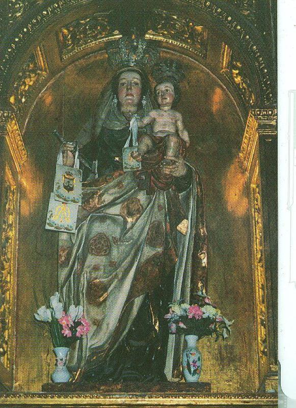 Postal 012581: Virgen del Carmen en la Parroquia Ntra Sra de la Calle de Palencia