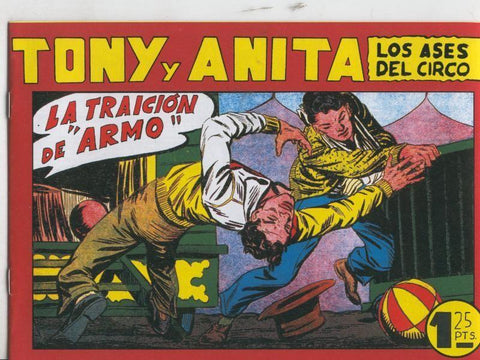 Facsimil: Tony y Anita numero 067: La traicion de Armo