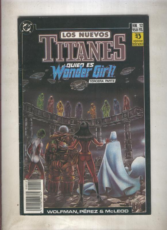 Nuevos Titanes volumen 2 numero 12 (numerado 1 en trasera)
