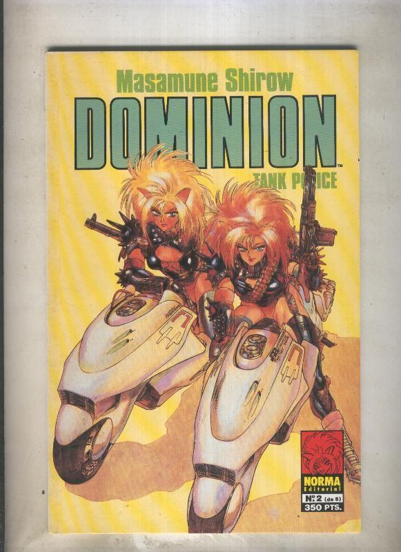 Dominion Tank Police numero 2 (numerado 2 en interior cubierta)