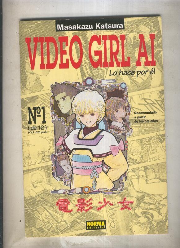Video Girl Ai numero 01 (numerado 2 en trasera)