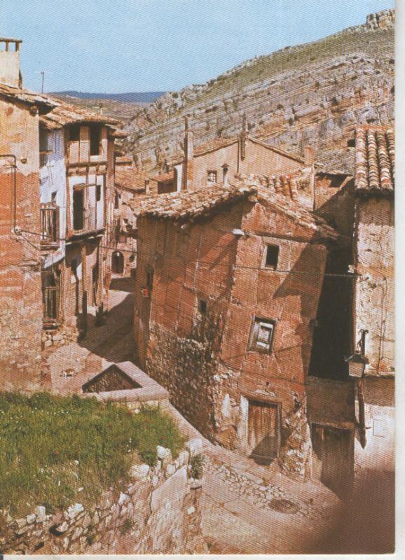 Postal 016098: Bajada de la calle del Chorro en Albarracin, Teruel