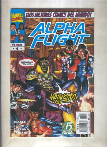 Alpha Flight volumen 2 numero 04: Mesmerizado