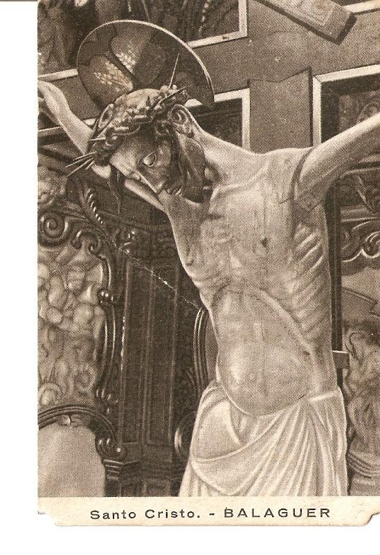 Postal 026228 : Santo Cristo - Balaguer