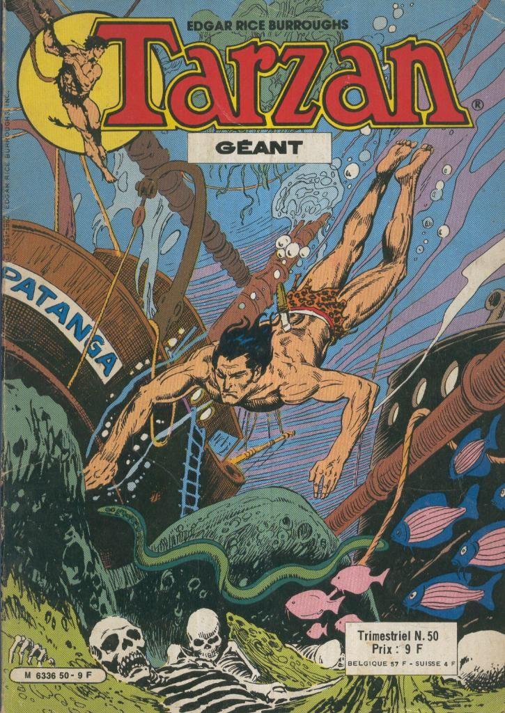TARZAN GEANT (4a Serie Sagedition): Numero 50: La corne d,argent
