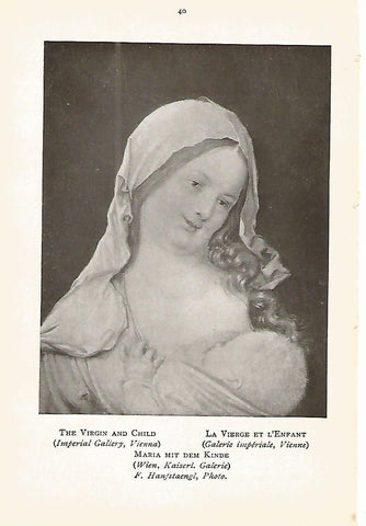 Lamina 331: DURER. La Virgen y el Niño