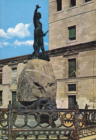 Postal 60327. Monumento a Viriato. Zamora