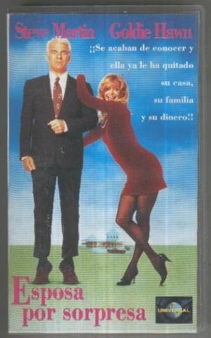 VHS-CINE: ESPOSA POR SORPRESA (Steve Martin)