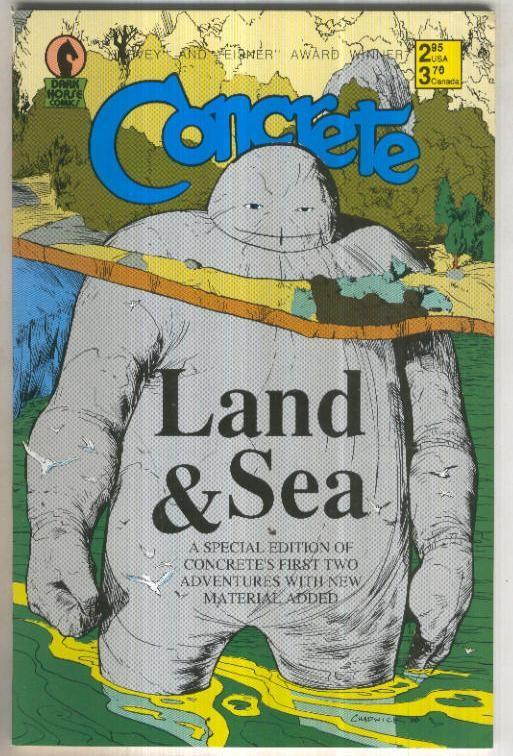 CONCRETE: LAND AND SEA Vol.1 No.01: A Stone among Stones (Dark Horse 1989)