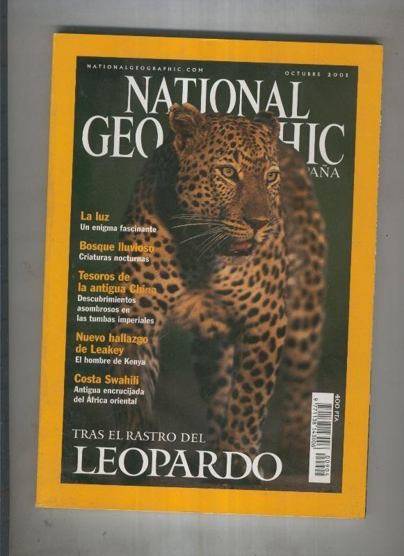 National geographic 2001 Octubre: Tras el rastro del leopardo 