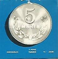 CROMO COLECCION UNIVERSAL 2157: TUGRIK. Numero 268