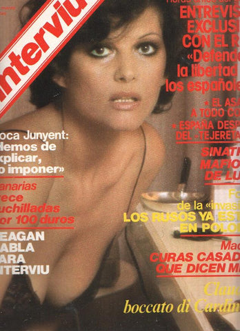 INTERVIU Numero 0251: CLAUDIA CARDINALE (cello lomo lado grapa)