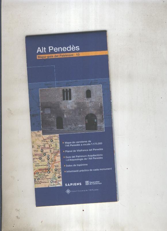 Mapa guia del Patrimoni 13: Alt Penedes