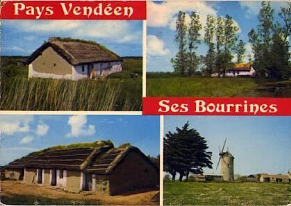 POSTAL 61430: Pays Vendeen Ses Bourrines