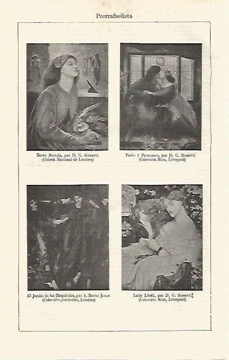 LAMINA ESPASA 16738: Obras de Rossetti