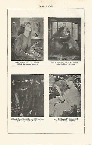 LAMINA ESPASA 16738: Obras de Rossetti