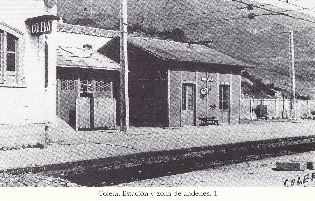 Postal 62382 : Colera. Estacion y zona de andenes
