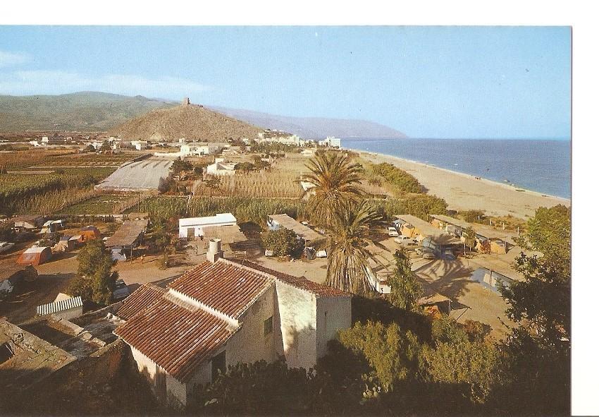 Postal 036921 : castell de Ferro. Granada. Camping de las Palmeras