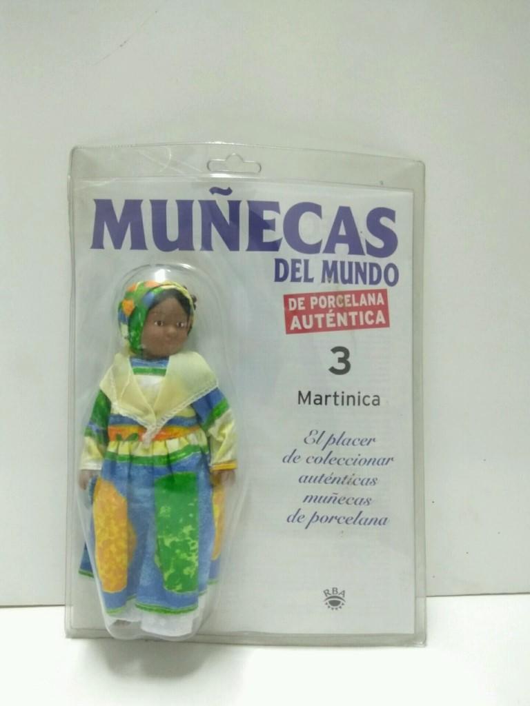 Muñeca de Porcelana/Porcelain Doll: MUÑECAS DEL MUNDO, NUMERO 03: MARTINICA