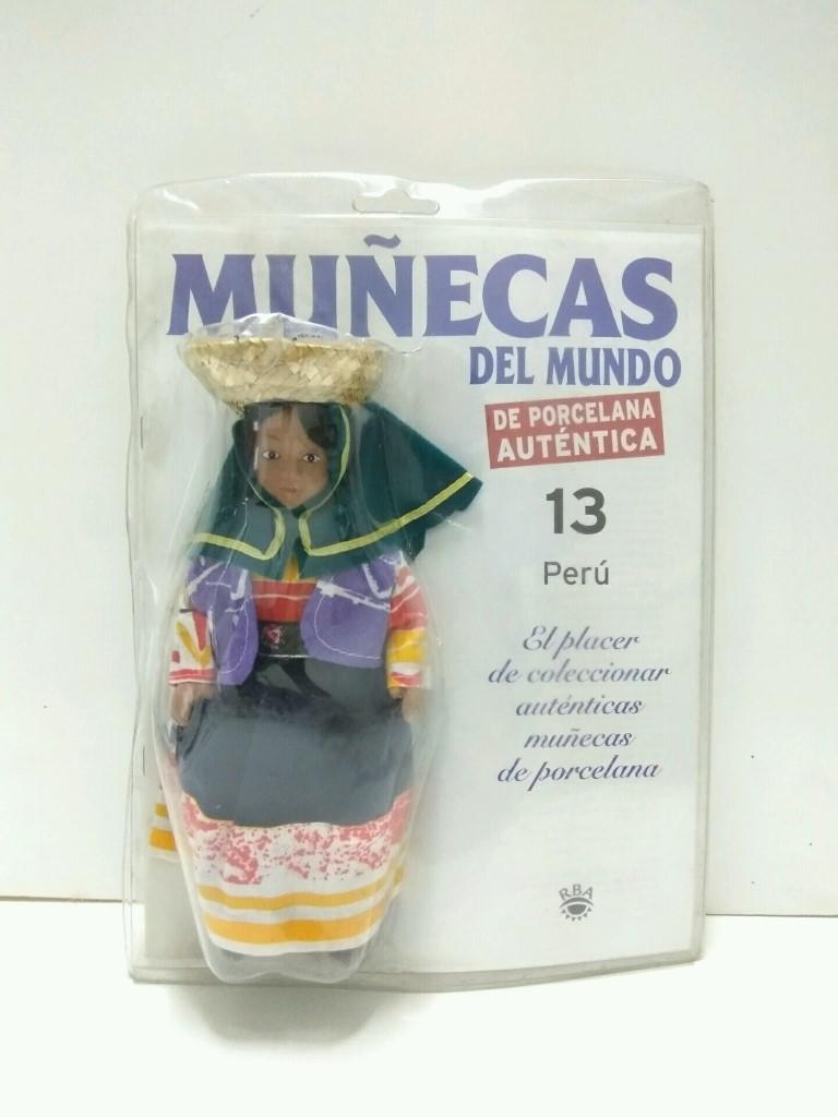 Muñeca de Porcelana/Porcelain Doll: MUÑECAS DEL MUNDO, NUMERO 13: PERU