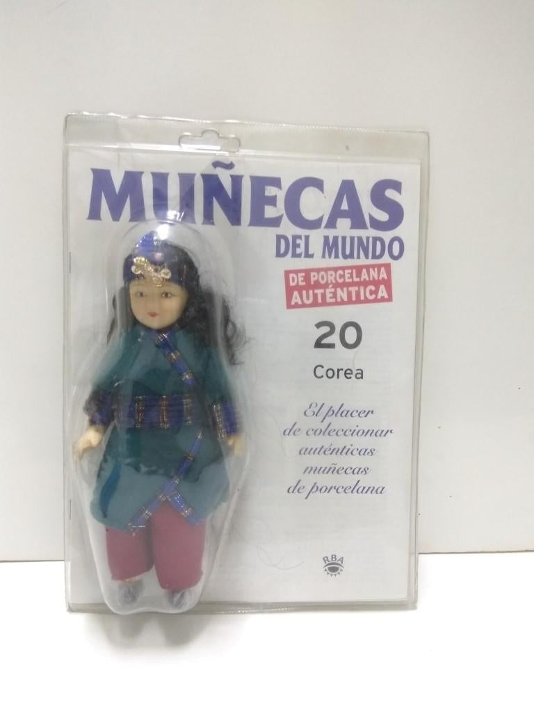 Muñeca de Porcelana/Porcelain Doll: MUÑECAS DEL MUNDO, NUMERO 20: COREA