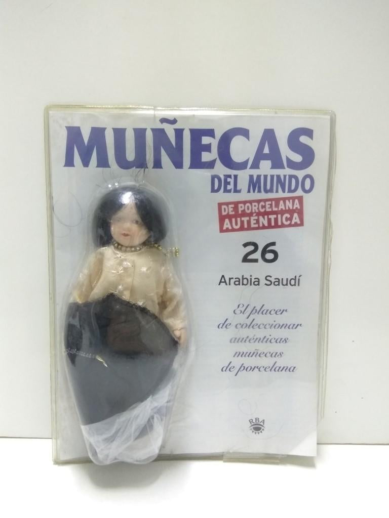 Muñeca de Porcelana/Porcelain Doll: MUÑECAS DEL MUNDO, NUMERO 26: ARABIA SAUDI