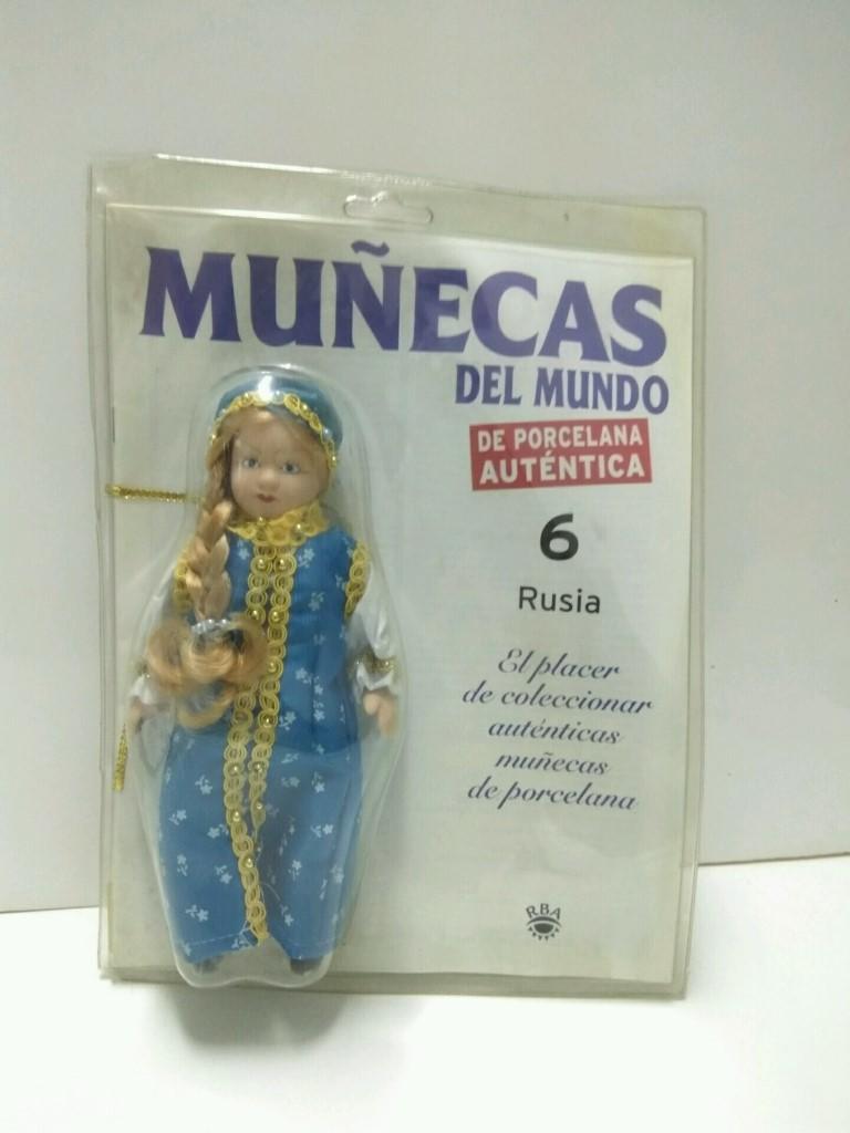 Muñeca de Porcelana/Porcelain Doll: MUÑECAS DEL MUNDO, NUMERO 06: RUSIA