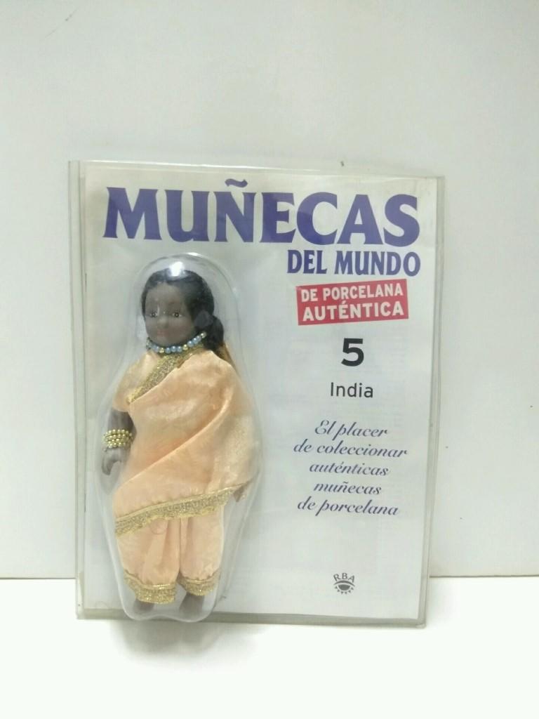 Muñeca de Porcelana/Porcelain Doll: MUÑECAS DEL MUNDO, NUMERO 05: INDIA