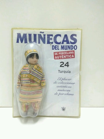 Muñeca de Porcelana/Porcelain Doll: MUÑECAS DEL MUNDO, NUMERO 24: TURQUIA