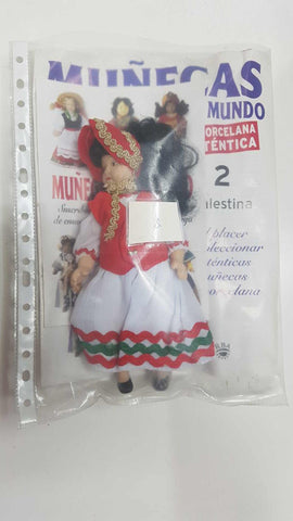 Muñeca de Porcelana/Porcelain Doll: MUÑECAS DEL MUNDO, NUMERO 02: PALESTINA