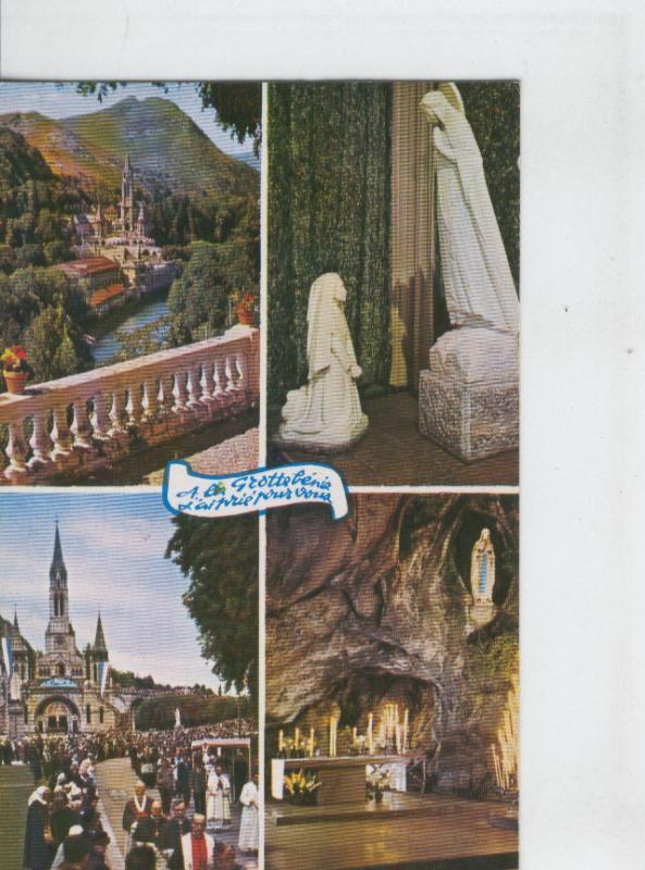 Postal 6916: Lourdes, vistas varias