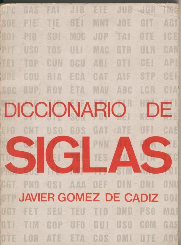 Diccionario de siglas