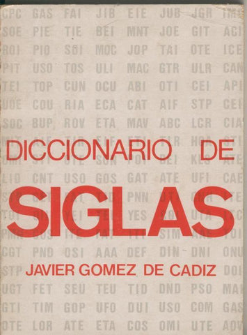 Diccionario de siglas