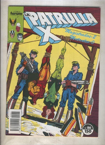 La Patrulla X volumen 1 numero 086: Buscando la libertad (numerado 1 en trasera)