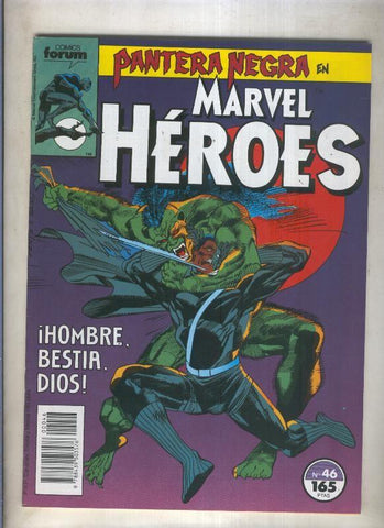 Marvel Heroes numero 46: Pantera Negra (numerado 2 en trasera)