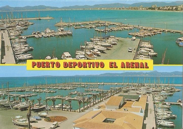 Postal 022526 : Puerto deportivo El Arenal, Mallorca