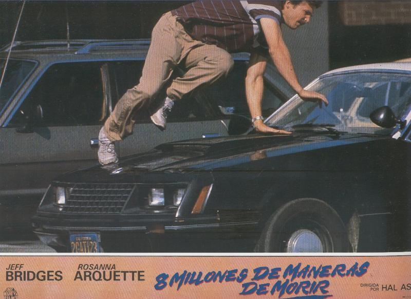 Caratula cine: 8 millones de maneras de morir, un film de Hal Ashby, numerada 06 en trasera