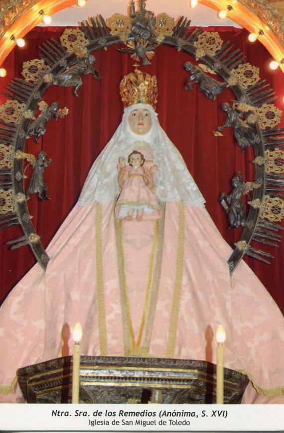 Postal 16278: La Virgen de la Soledad Toledo