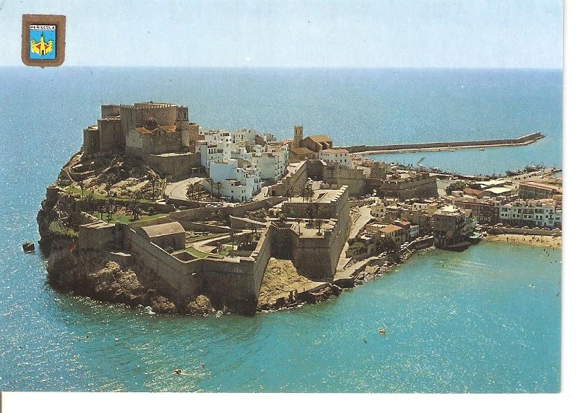 Postal 042875 : Peñiscola (Castellon). Vista aerea