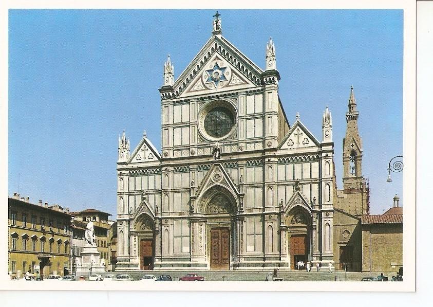 Postal 043115 : Firenze. Santa Croce Church and Square
