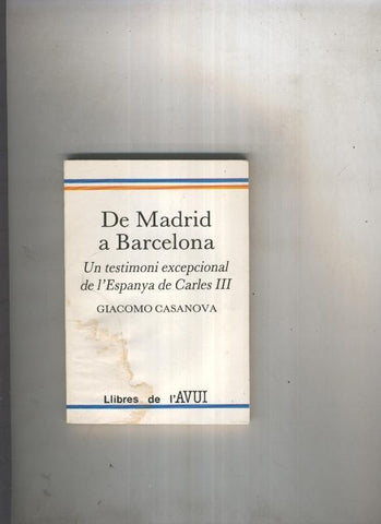 De Madrid a Barcelona